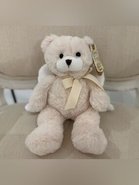 NWT Ganz Heavenly Hugs Plush Angel Bear With Wings